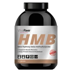 کپسول HMB ویواپاور 90 عددی، مکمل بدنسازی با خاصیت آنتی‌کاتابولیک، محافظت و ترمیم عضلات، افزایش وزن بدون چربی و کاهش چربی مازاد